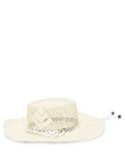 Matchesfashion.com Sensi Studio - Calado Straw Boater Hat - Womens - White