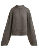 Matchesfashion.com Khaite - Virginia Cashmere Sweater - Womens - Grey