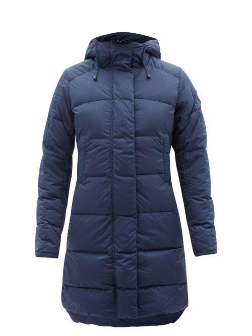 Canada Goose - Alliston Recycled-nylon Ripstop Down Coat - Womens - Navy