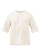 Barena Venezia - Corso Crinkled-cotton T-shirt - Mens - Beige