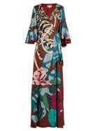 Temperley London Catalina Crepe De Chine Gown