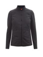 Falke - Quilted Merino & Technical-shell Jacket - Womens - Black