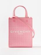 Givenchy - G-tote Mini Coated-canvas Tote Bag - Womens - Pink