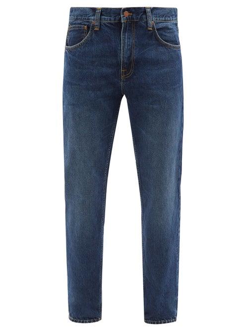 Nudie Jeans - Gritty Jackson Straight-leg Jeans - Mens - Blue