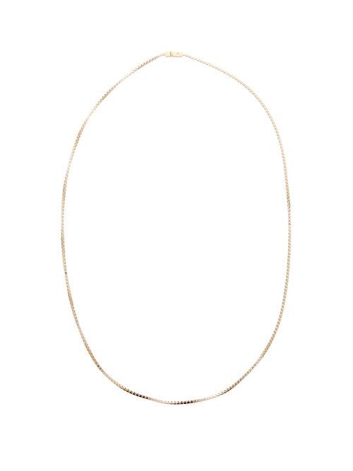 Matchesfashion.com Tom Wood - Square-link Gold-plated Necklace - Mens - Gold