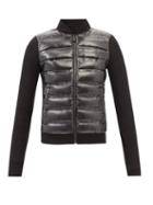 Aztech Mountain - The Nell Quilted And Jersey Mid-layer Jacket - Womens - Black