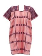Matchesfashion.com Pippa Holt - No.206 Embroidered Cotton Kaftan - Womens - Pink Print