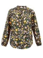 Matchesfashion.com Apiece Apart - Core Bravo Floral-print Silk Blouse - Womens - Multi