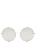 Karen Walker Eyewear Disco Circus Round-frame Sunglasses