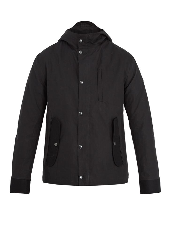 Oliver Spencer Helvellyn Hooded Waterproof Cotton Parka