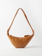 Lemaire - Croissant Small Leather Belt Bag - Womens - Tan