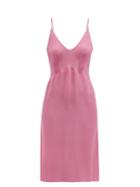 Araks - Cadel Washed Silk-georgette Slip Dress - Womens - Pink