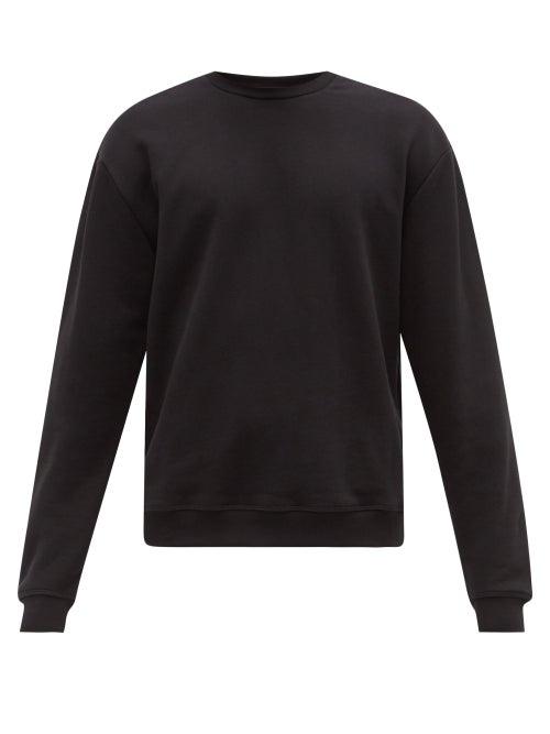 John Elliott - Oversized Loopback Cotton-jersey Sweatshirt - Mens - Black