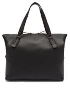 Bonastre - Panelled Smooth-leather Holdall - Mens - Black
