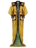 Gucci Embellished Kimono-sleeve Fur-trimmed Coat