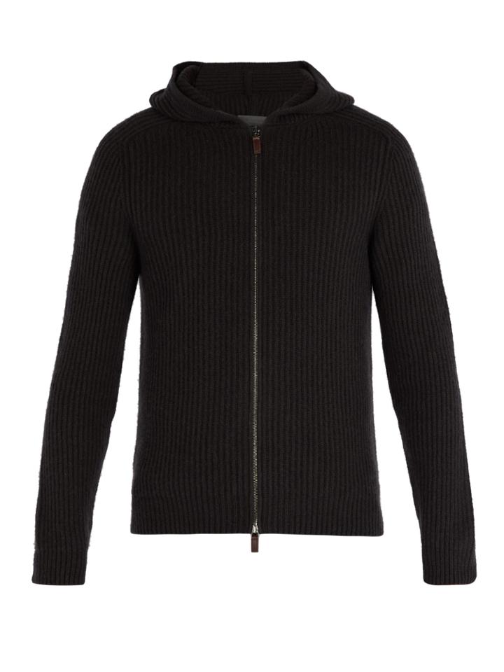 Iris Von Arnim Lyonel Zip-through Hooded Cashmere Sweater