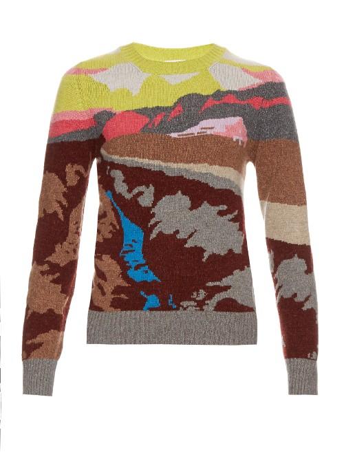 Barrie Landscape Cashmere Sweater