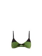 Mara Hoffman Carla Knot-detail Bikini Top