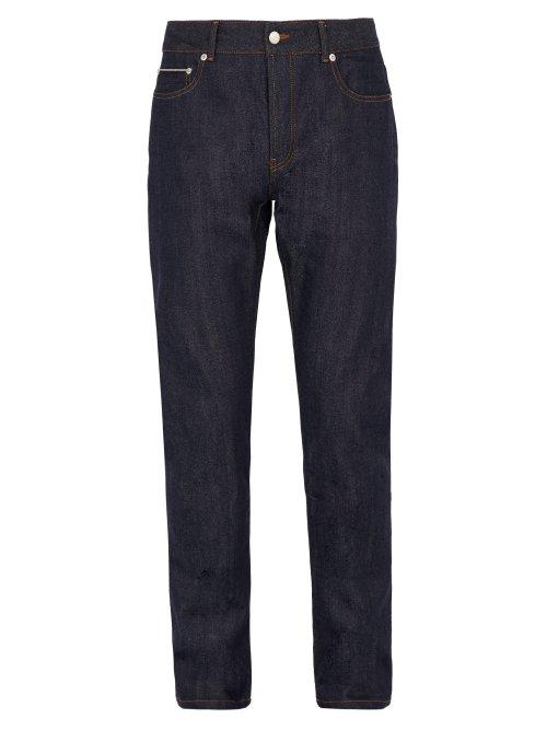 Matchesfashion.com Officine Gnrale - Kurt Denim Straight Leg Jeans - Mens - Blue