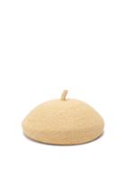 Matchesfashion.com Lola Hats - English Muffin Raffia Beret - Womens - Beige