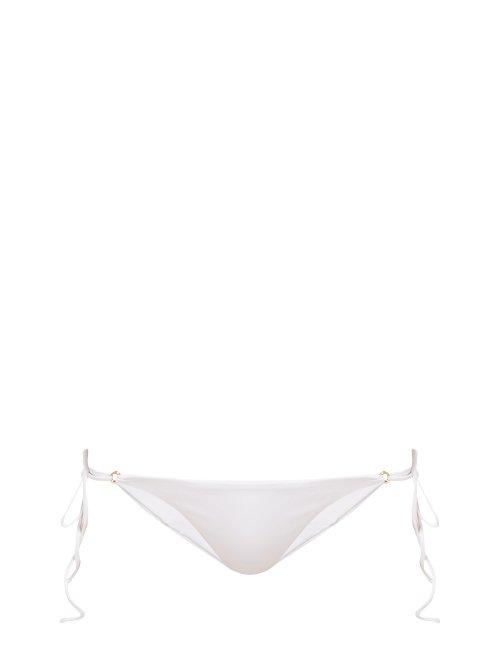 Matchesfashion.com Jade Swim - Loop Bottom Side Tie Bikini Briefs - Womens - White