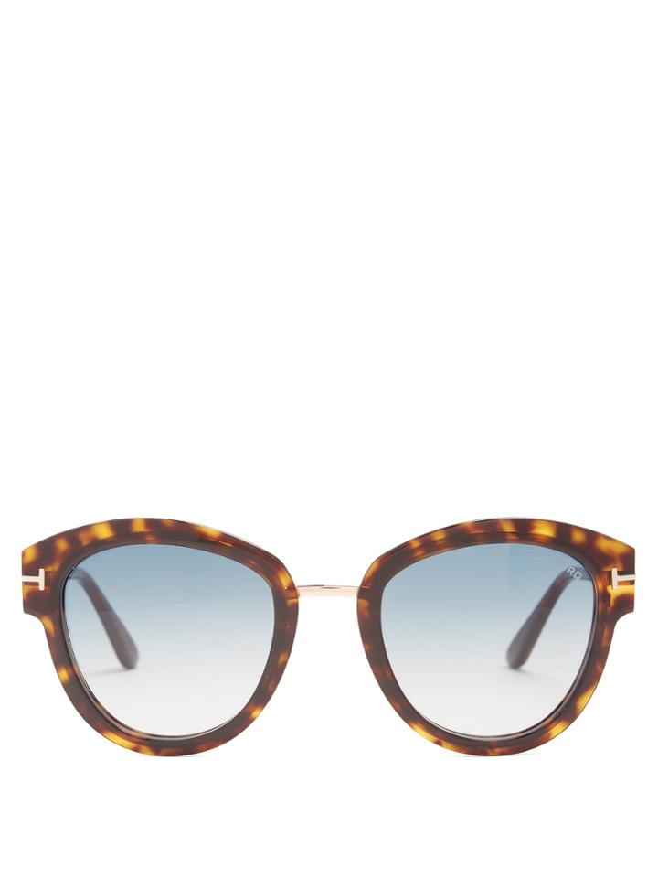 Tom Ford Eyewear Lara Round-frame Sunglasses