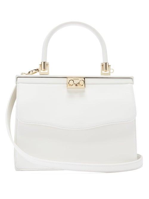 Matchesfashion.com Rodo - Paris Medium Leather Bag - Womens - White