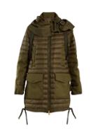 Matchesfashion.com Moncler - Cyanite Quilted Down Jacket - Womens - Khaki