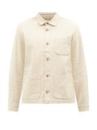 Folk - Assembly Patch-pocket Denim Jacket - Mens - Cream