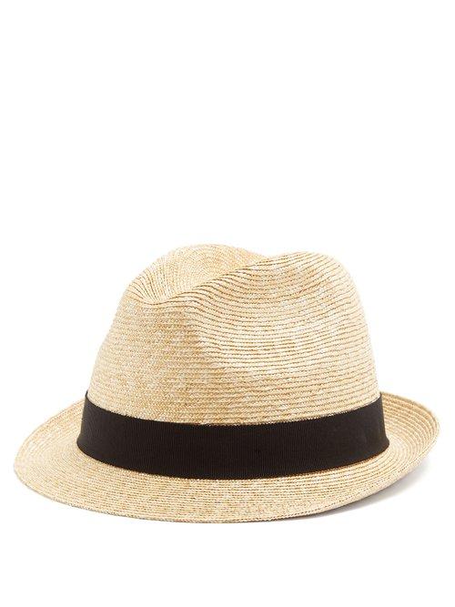 Matchesfashion.com Prada - Straw Hat - Mens - Brown