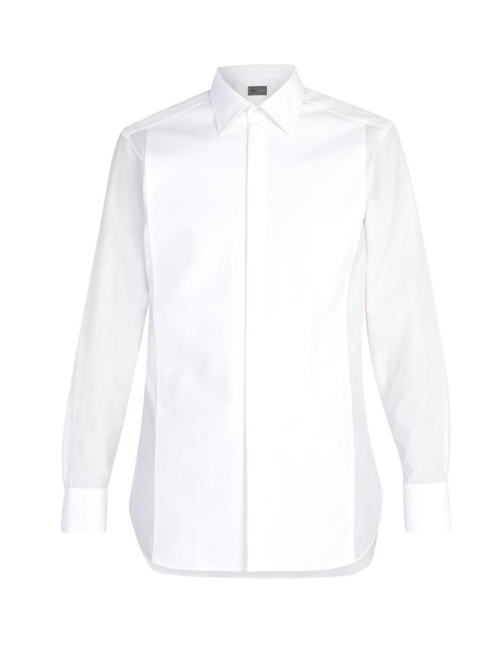 Kilgour Single-cuff Cotton Dinner Shirt