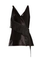 Altuzarra Cheyanne Fringed Crepe Top