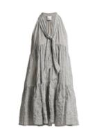 Matchesfashion.com Lisa Marie Fernandez - Striped Tiered Cotton Sundress - Womens - Black Stripe