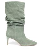 Matchesfashion.com Paris Texas - Slouchy Suede Boots - Womens - Khaki