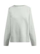 Matchesfashion.com The Row - Sibel Wool And Cashmere Blend Sweater - Womens - Light Green