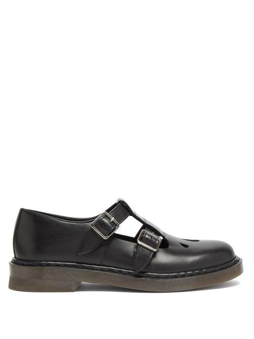 Matchesfashion.com A.p.c. - Double-strap Mary Jane Flats - Womens - Black