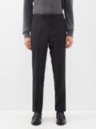 Paul Smith - Wool-blend Slim-leg Trousers - Mens - Black