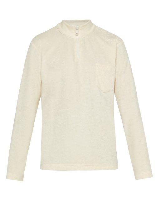 Matchesfashion.com Howlin' - Endless Boogie Terry Cotton Blend Sweatshirt - Mens - White