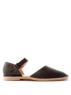 Hereu - Binissa Leather Sandals - Mens - Dark Brown