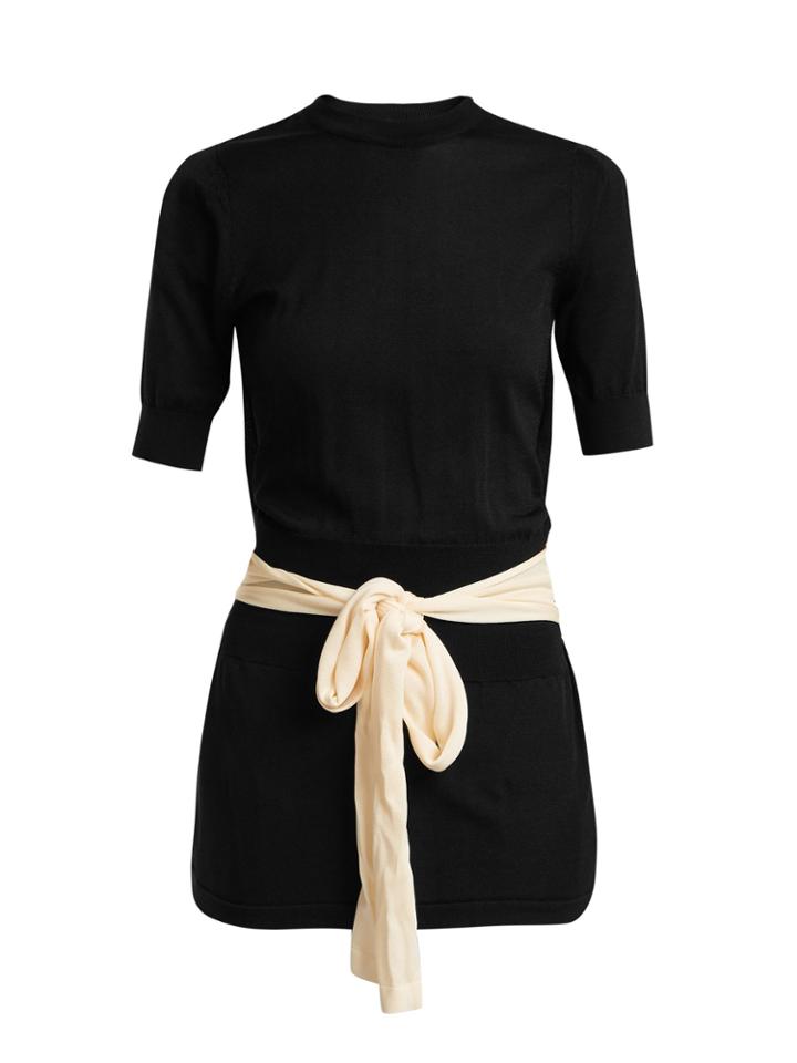 Toga Open-back Sequin-embellished Top