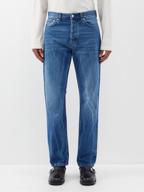Sfr - Straight-leg Jeans - Mens - Indigo