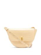 Matchesfashion.com Wandler - Billy Small Crocodile Effect Leather Shoulder Bag - Womens - Beige