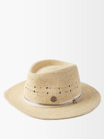 Maison Michel - Andre Woven Straw Panama Hat - Womens - Natural