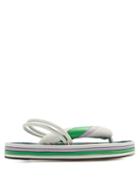 Matchesfashion.com Isabel Marant - Etanee Tri Colour Leather Flatform Sandals - Womens - White Multi