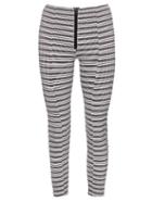Lisa Marie Fernandez Hannah Striped Performance Leggings