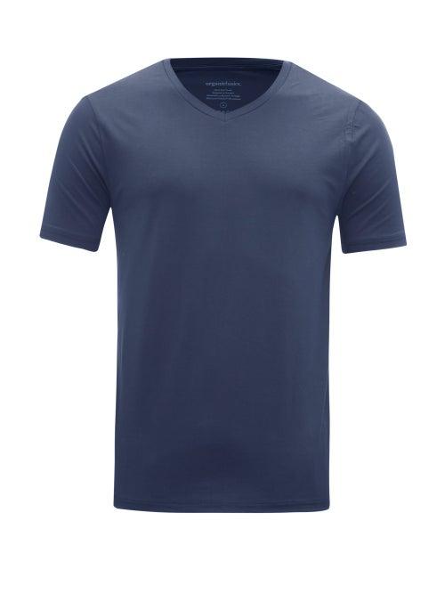 Matchesfashion.com Organic Basics - Lite Lyocell Blend T Shirt - Mens - Navy