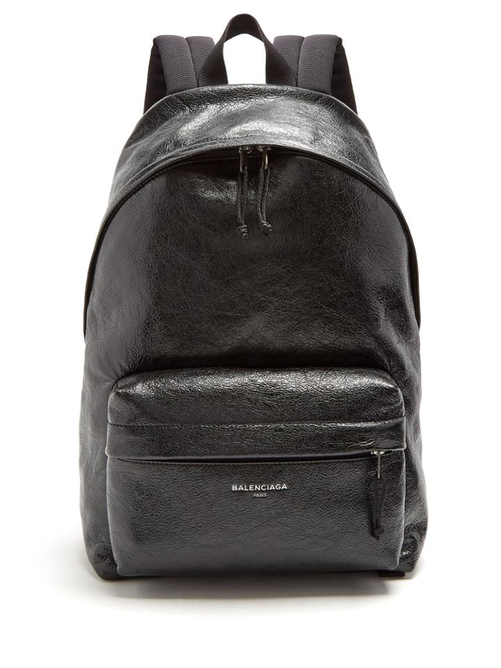 Balenciaga Arena Leather Backpack