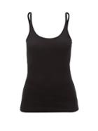 Lemaire - Scoop-neck Cotton-jersey Tank Top - Womens - Black