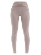 Matchesfashion.com Vaara - Kari Panelled Stretch-jersey Leggings - Womens - Light Brown