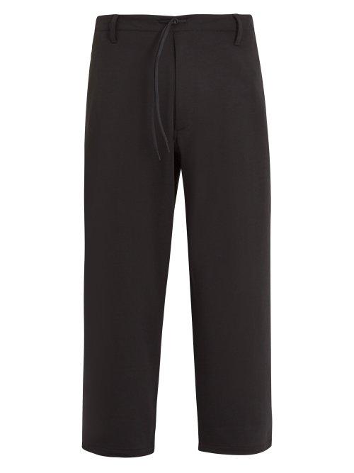 Matchesfashion.com Y-3 - X James Harden Wide Leg Drawstring Trousers - Mens - Black